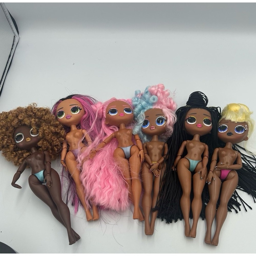 LOL OMG Surprise Nude Dolls Lot 3